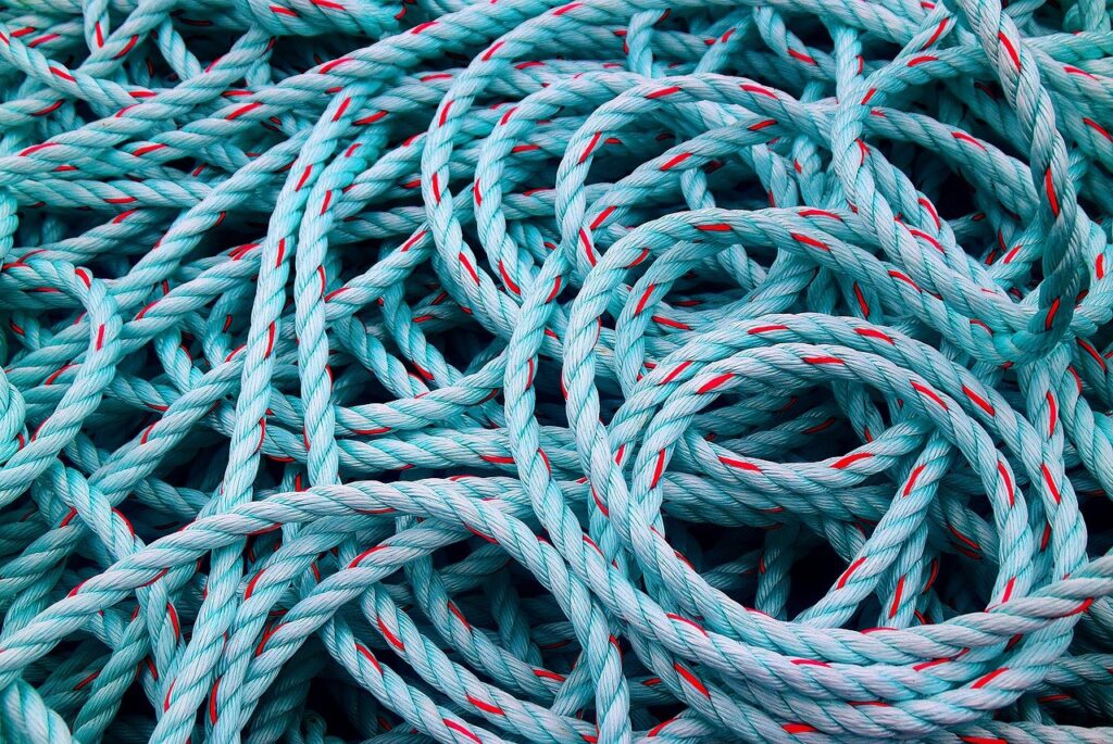 rope, fishing, harbor, rope, rope, rope, rope, rope